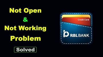 ✅Fix Android RBL MyCard App Not Working and Not Open Problem ✅