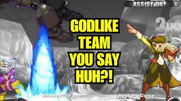 MVC2: Godlike Team Scrub vs Low Tier Team Curse! (Stream Highlights#88)