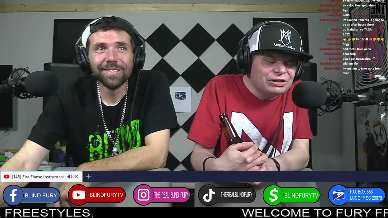 Blind Fury Freestyles to Lil Wayne's 'Fire Flame'