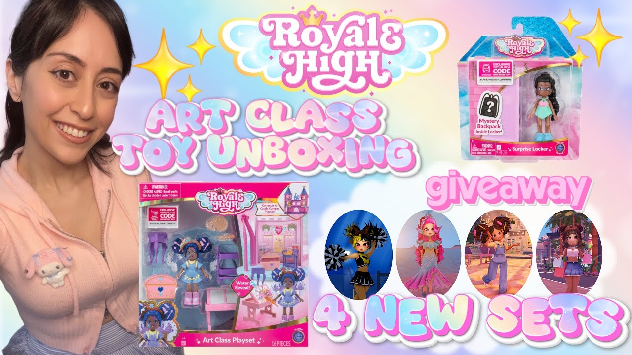 Royale High Toy Unboxing & New Game Updates! + Giveaway