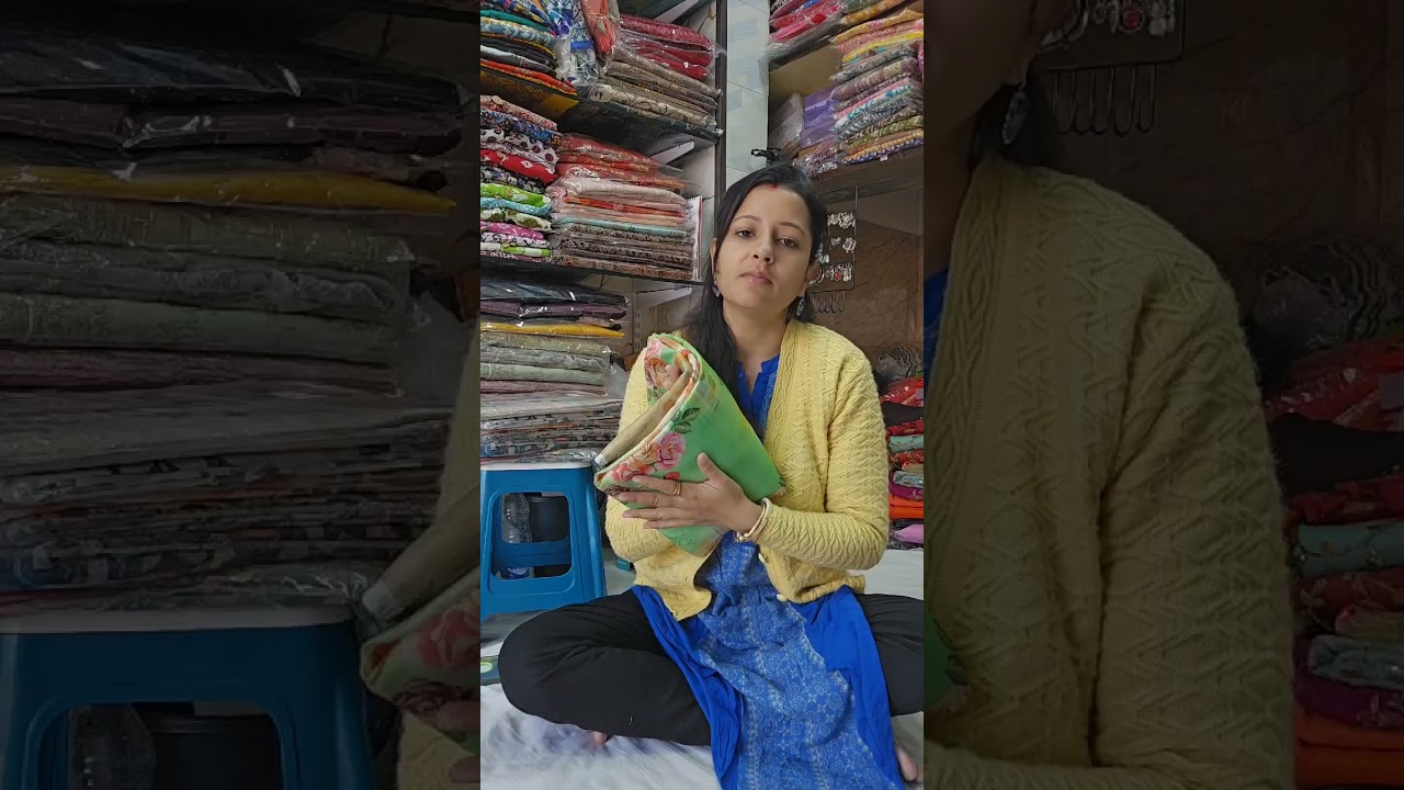 Daily wear saree collection #saree #boutique #viralvideo|| Wholesale  Location kani more,Malda town 