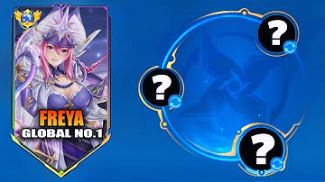 TRY THIS NEW EMBLEM AND SPELL FOR FREYA REVAMP IS VERY EFFECTIVE 🤫 FREYA BEST BUILD 2025 - MLBB