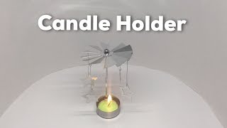 Rotating Star Candle Holder