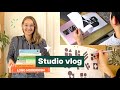 Studio Vlog │ Making The Most of Slow Weeks in Your Design Business