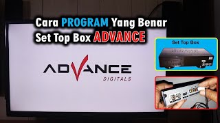 How to Program an ADVANCE Set Top Box