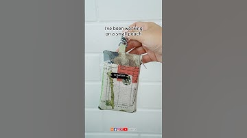 This beginner-friendly pouch is so QUICK to make (Scrap friendly too!)