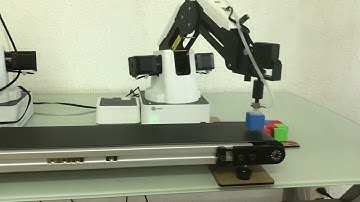 Dobot Magician conveyor belt