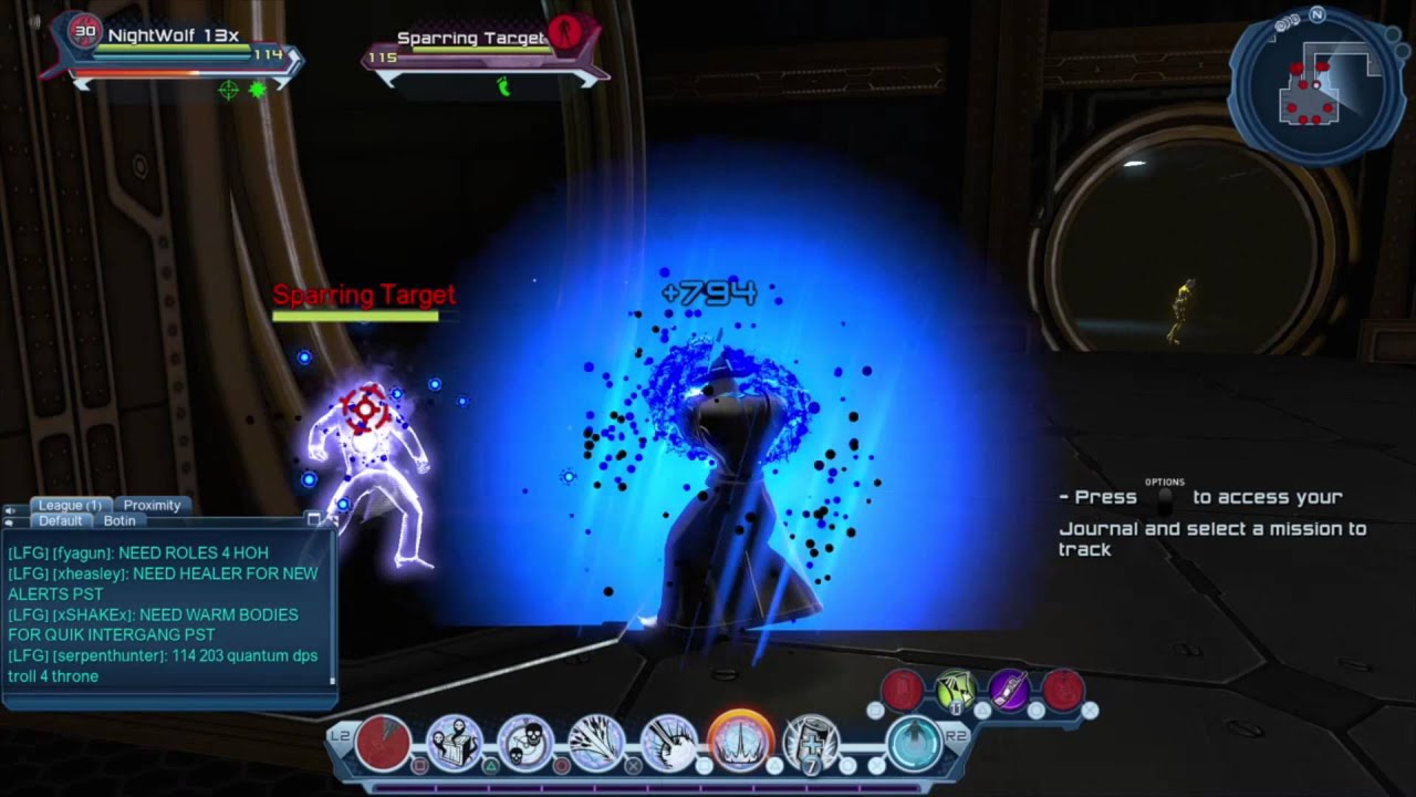 DCUO - Crazy 105k and 114k Hits OP Quantum DPS Using GU44 Advanced Mechanic
