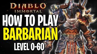 Diablo Immortal Barbarian Guide | Barbarian Build & Leveling Guide