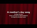 Mother&#39;s Day Song by Hugo Straney