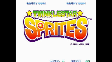 Twinkle Star Sprites (Neo Geo) – Écran-titre (MVS) – 1080p