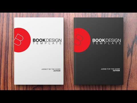 template ปกหนังสือ psd  2022 Update  How to Create a Book Design Template in Photoshop