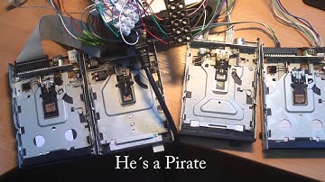 He´s a Pirate on four floppy drives