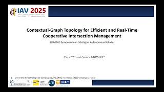 Contextual-Graph Topology for Efficient and Real-Time Cooperative Intersection Management
