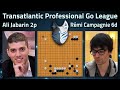 Ali jabarin 2p vs rmi campagnie 6d game 1 transatlantic professional go league   ai sensei review