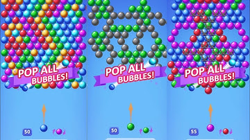 Shoot Bubble Pop Bubbles | Bubble Shooter Levels 211–215 Gameplay Walkthrough | Android & iOS 2025