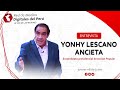 🔴 Red de Medios: Entrevista a Yonhy Lescano, excandidato presidencial de Acción Popular