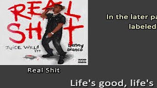 Juice WRLD & benny blanco   Real Shit Lyrics & Meaning