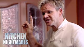 Ramsay Pushes Couple To Finally Clean Their Kitchen | Kitchen Nightmares