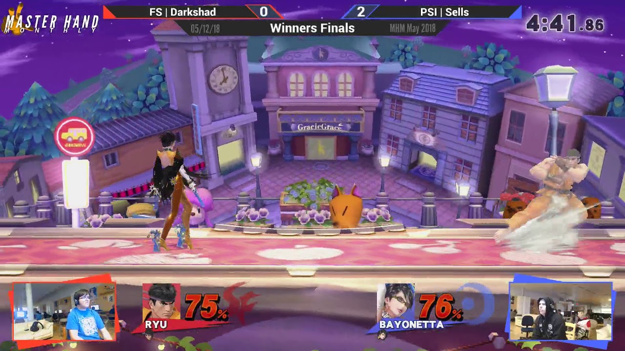 MHM:5-18 [Wii U] - Gemini (Bayonetta) vs PBLK | Vorst (Marth) - Losers Semis