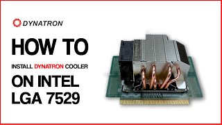 Install Cooler on Intel LGA 7529