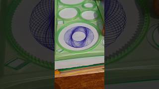 spirograph art #geometricart #drawing #shorts #oddlysatisfying #easydrawing  #mathart #creative