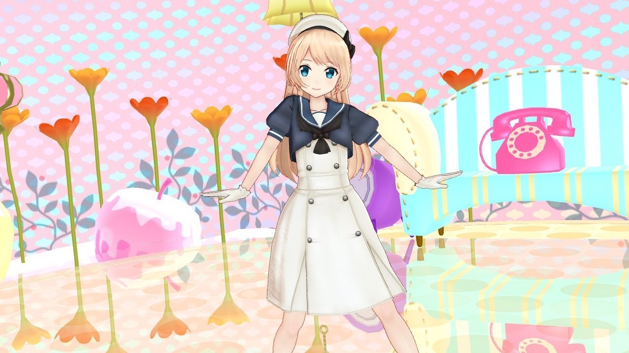 【艦これMMD】Jervis（ジャーヴィス） ウィンク・トランジ・スター　720p40fps