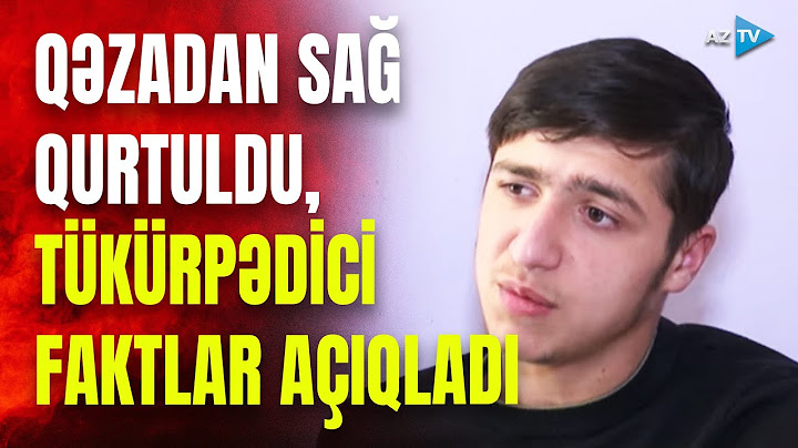 Təyyarə qəzasından sağ çıxan şəxs DƏHŞƏTLİ FAKTLARI AÇIQLADI: "Kəmərimi açanda..."