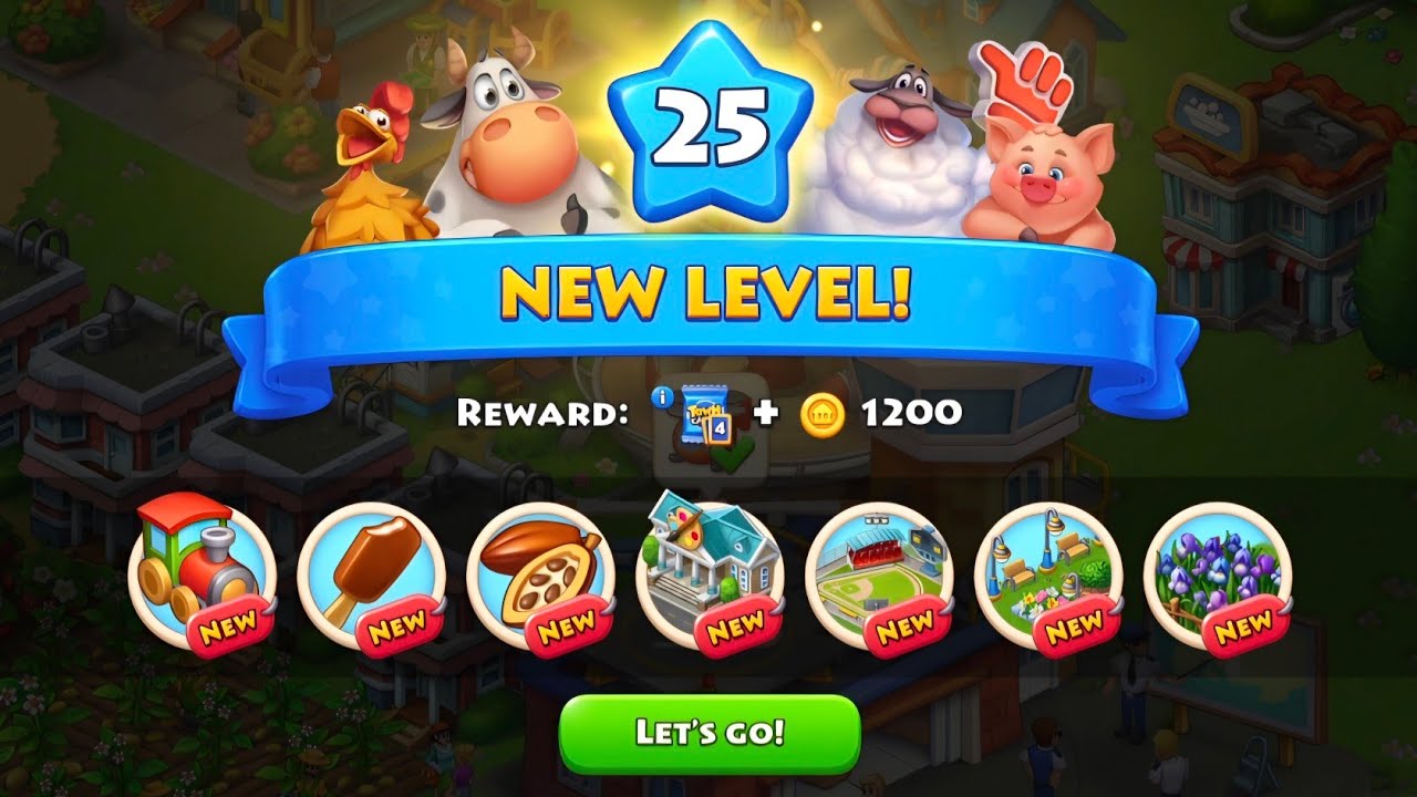 Township level 25 Gameplay 