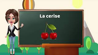 les fruits et les légumes en français  تعلم اسماء الفواكه والخضراوات باللغة الفرنسية بالكتابةوالنطق