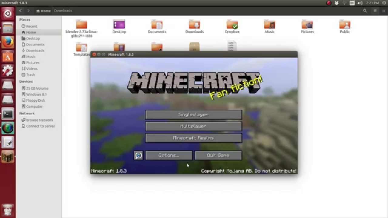 How to Install Play Minecraft in Ubuntu - YouTube