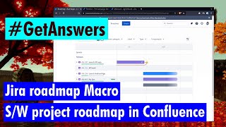GetAnswers - Embed software roadmap in Confluence