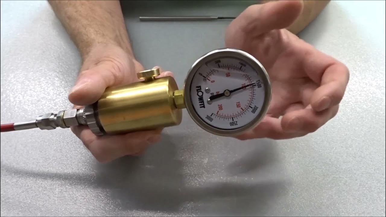 HumaAir regulator tester instructions YouTube