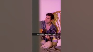 bro probably just needed a hug…#acoustic #songwriter #singersongwriter #indierock #shorts