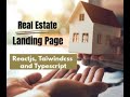Real Estate Landing Page Template - Reactjs, Typescript and Tailwindcss
