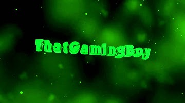 Intro ThatGamingBoy by SualArtz