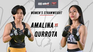 AMALINA VS QURROTA AYUN  | FULL FIGHT ONE PRIDE MMA 77 KING SIZE NEW #2 JAKARTA