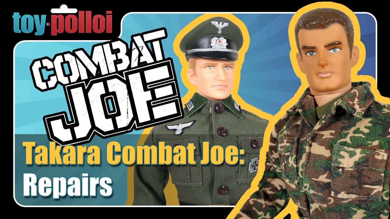 Vintage Japanese Combat Joe Figure Repairs - Toy Polloi - YouTube
