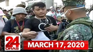 24 Oras Express: March 17, 2020 [HD]