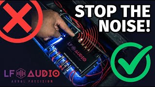 LF Audio antenna placement - away from RCA's