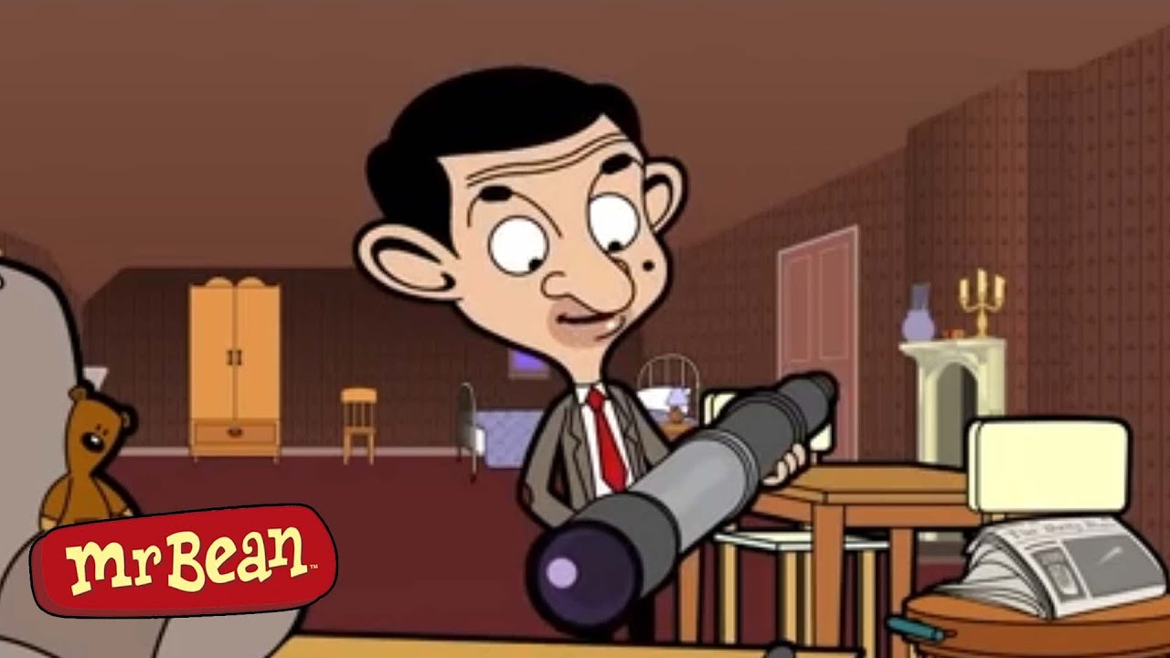 Play: Bean Wants To Watch A Comet: a short, focused Mr Bean episode