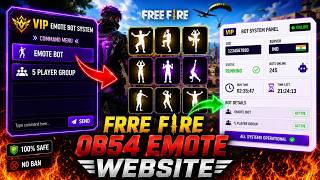 Free fire emote bot is back / free fire emote bot after ob54 update / emote bot free fire OB54 JNL screenshot 3