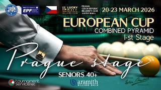 EPF | European Cup 1st Stage | Seniors 40+ | Live 1