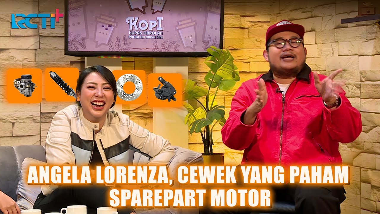 ANGELA LORENZA, CEWEK YANG PAHAM SPAREPART MOTOR 