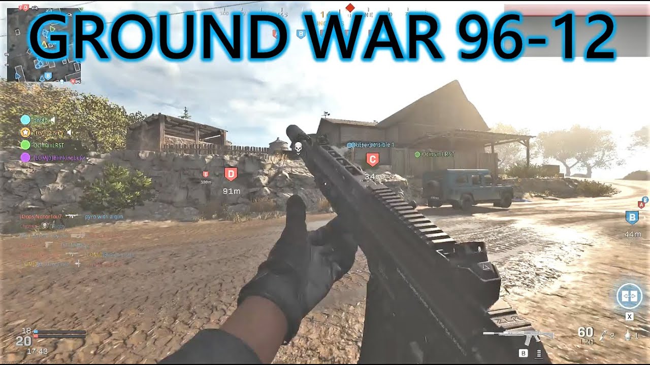 CoD: MW Ground War (96-12) PC HD Grau Gameplay