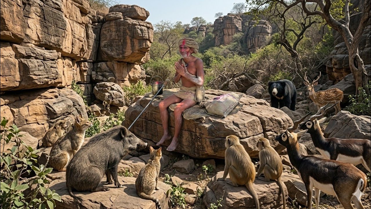 बोरा पहनने वाले सिद्ध बाबा का चमत्कारी सत्संग भगवान कामतानाथ जी मतगजेंद्रनाथ जी के दिव्य दर्शन
