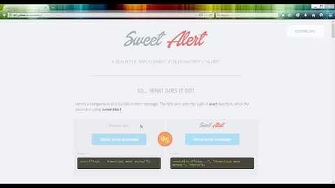 SweetAlert: Alertas personalizables para tu sitio web | CodingPlace