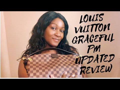 Louis Vuitton Graceful MM Damier Ebene Review, Modshots & Wear and