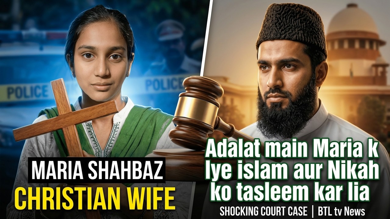 Maria Shahbaz | Muslim Man Aur Christian Marriage | Shocking Court Faisla| BTL tv News