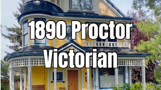 Inside an 1890 Victorian with a SECRET Room | Proctor, Tacoma Home Tour | $938K